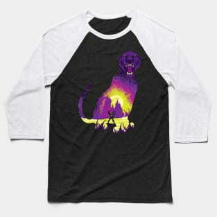 Evil Panthor Baseball T-Shirt